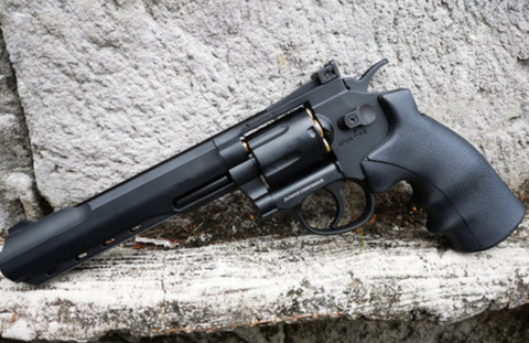Wells -  Revolver 357 Magnum 5.5" CO2 Gel Blaster