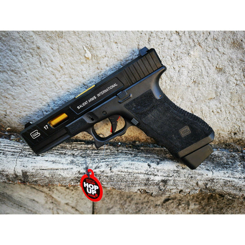 DOUBLE BELL - G17 SAI Gel Blaster ‚Äì Custom Deluxe (Green Gas Version Blowback)