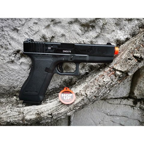 DOUBLE BELL - G17 Gas Blowback Gel Blaster Green Gas Version