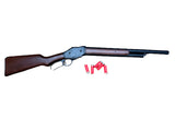 Golden Eagle - 1887 Long Lever Action Shotgun (Real Wood) Green Gas Gel Blaster