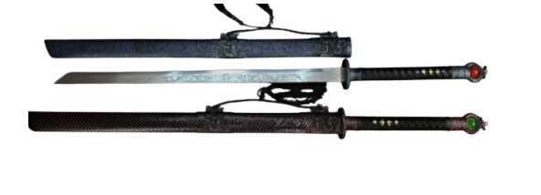 LARGE SWORD WITH STONE