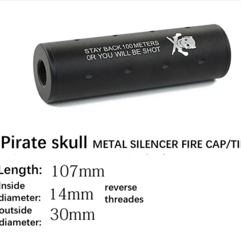 PIRATE SKULL SUPPRESSOR