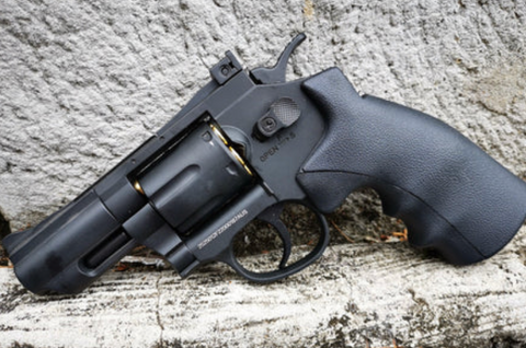 WELLS - ZP-5 Revolver Gas Powred Gel Blaster