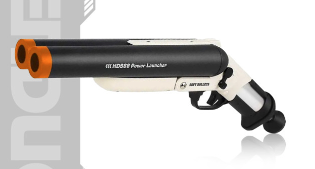 Sawed Off Double Barrel Shotgun Foam Dart