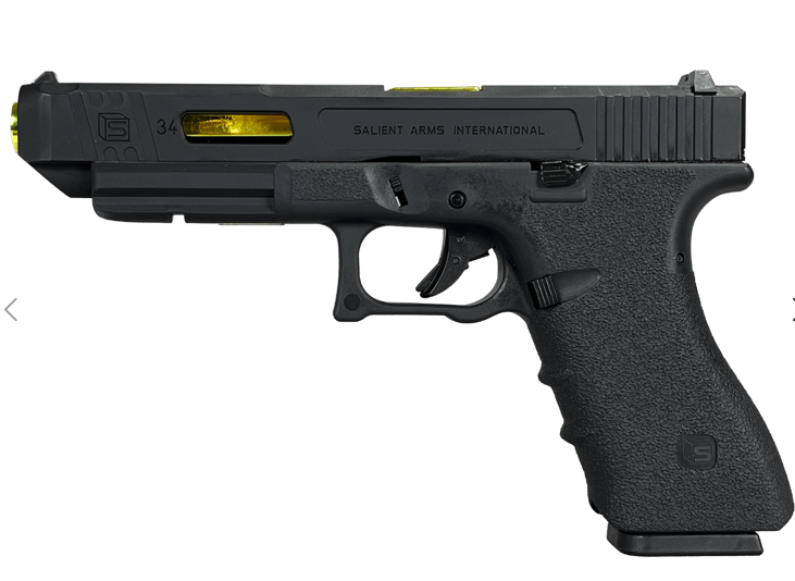 E&C SAI Glock 34 Gas Blowback Gel Blaster Pistol