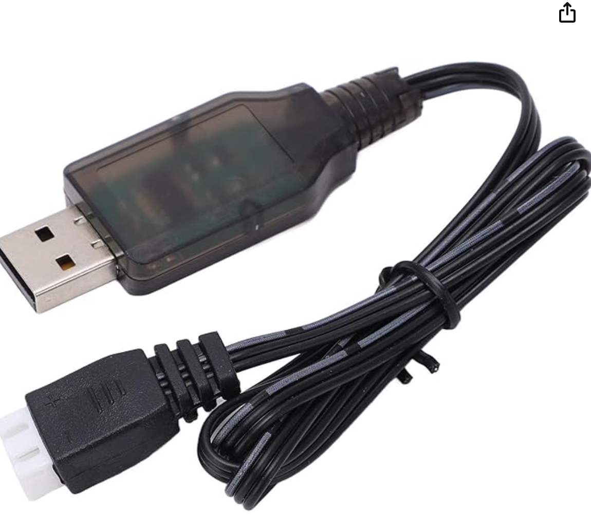 Usb 7.4vt Charging cable
