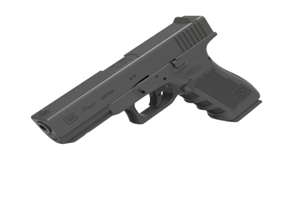 G17 ELectric Gel Blaster Pistol-Black