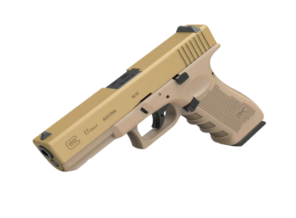 G17 ELectric Gel Blaster Pistol-Tan