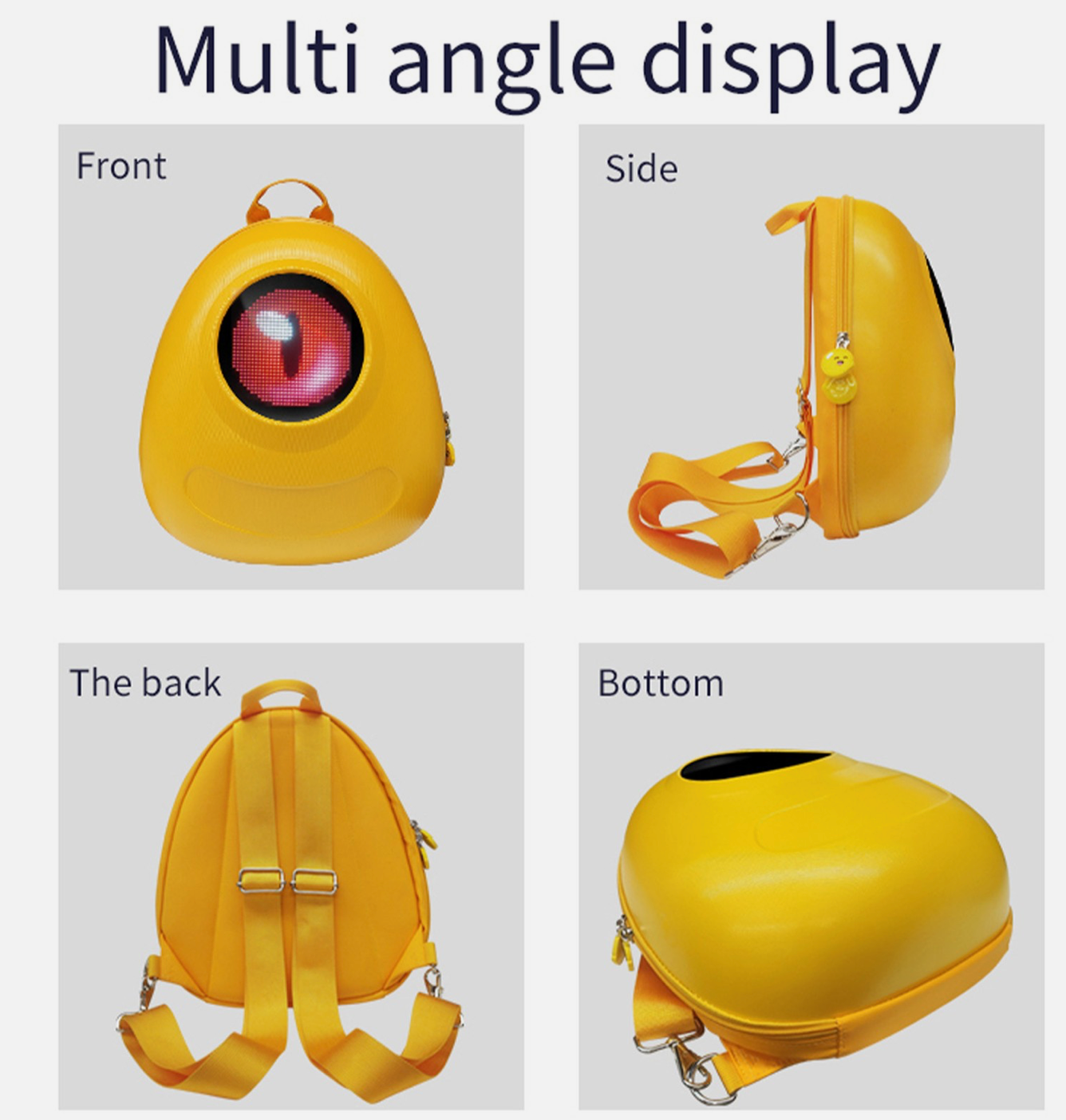 LED Backpack-Big Eye-Available in Pink&Yellow