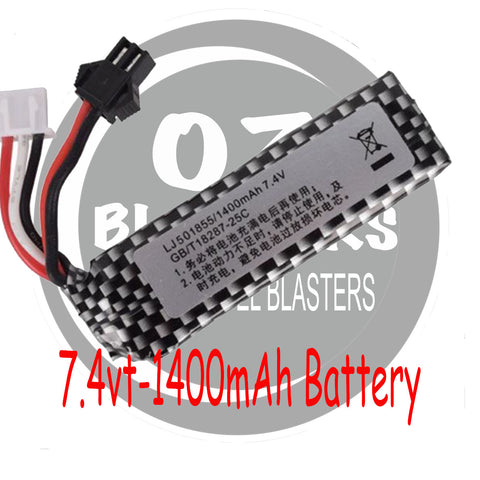 7.4vt 400mah Battery - Square