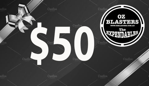 OZBLASTER GIFT CARDS