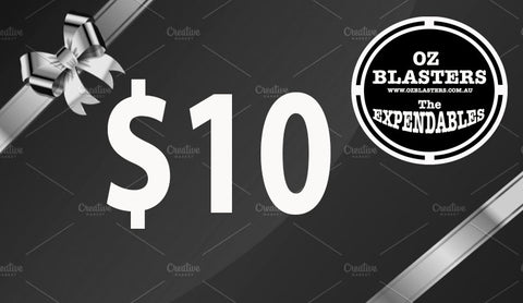 OZBLASTER GIFT CARDS