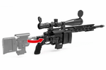 Remington MSR Sniper Rifle-BLACK