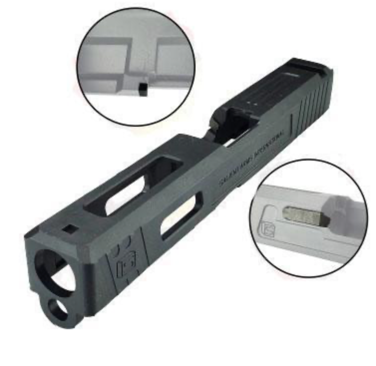 Kublai P1 Metal Slide-Black