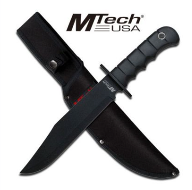 MTech Black Bowie Knife