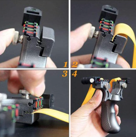 Infrared Slingshot With Laser-Metal