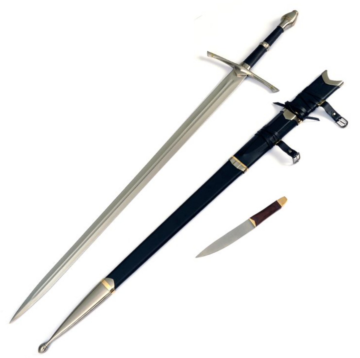 LORD OF THE RINGS STRIDER'S RANGER SWORD with SCABBARD