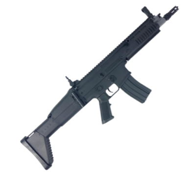 CYMA Nylon FN SCAR L AEG Gel Blaster-BLACK