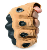 Tactical Hard Knuckle NO Finger Gloves