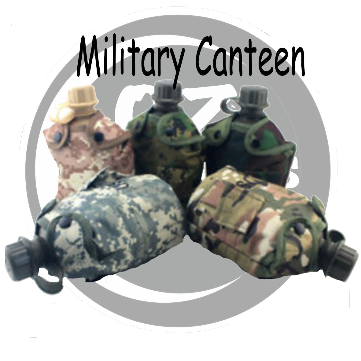 3 PC MILITARY DRINKING CANTEEN