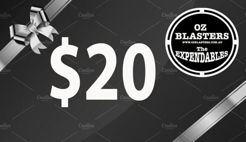 OZBLASTER GIFT CARDS