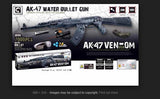 AK47 Venom Gel Blaster - Water